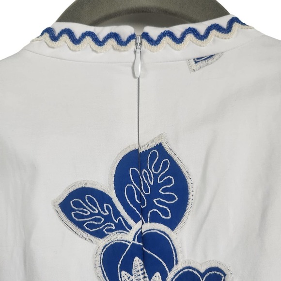 Alexis Farah High Neck Sleeveless Dress in Santorini Embroidery  Size‎ Small - Picture 13 of 13